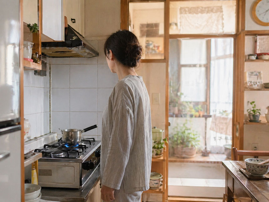 유리포트 없던 시절 냄비로 물 끓이기